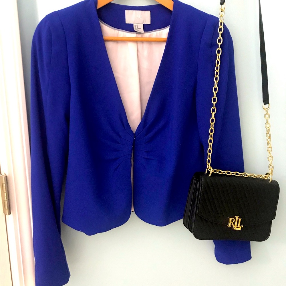 Blue blazer